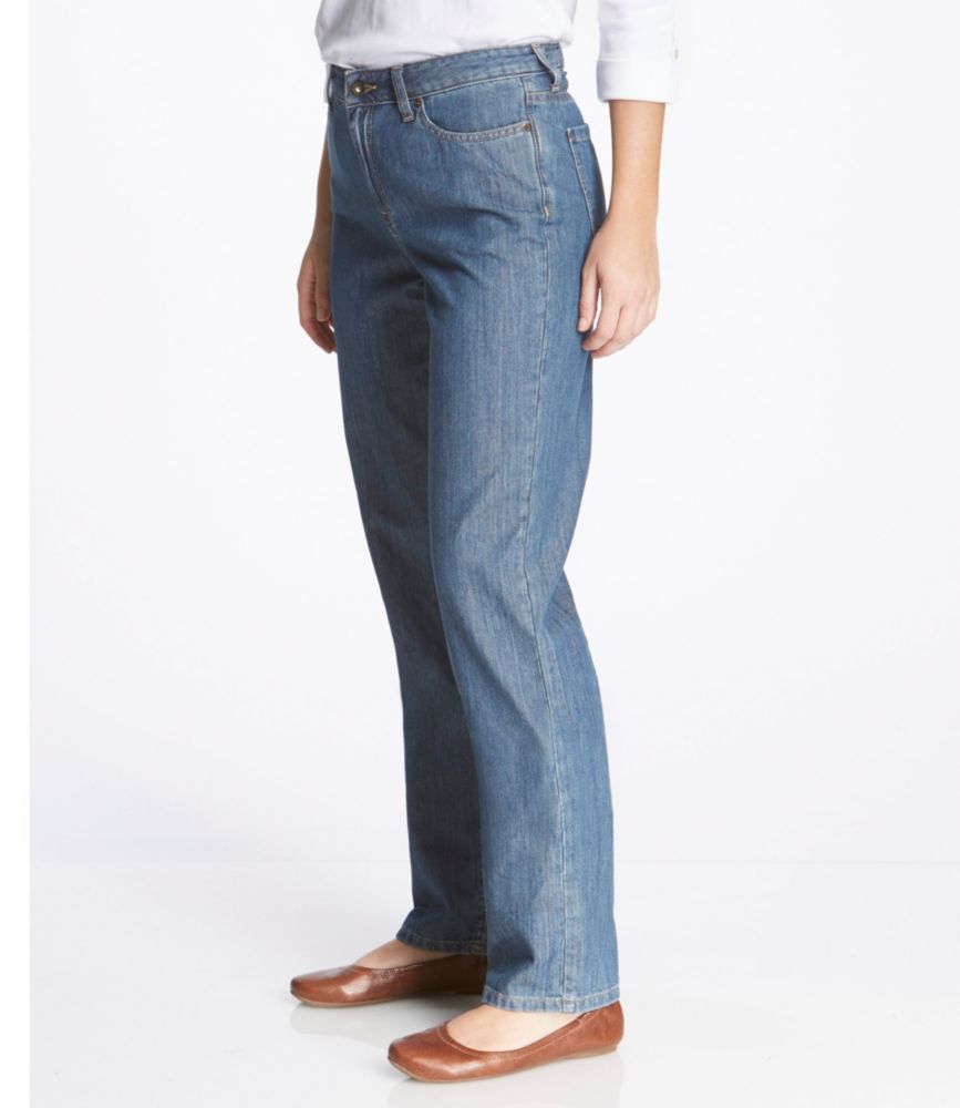 lightweight denim jeans