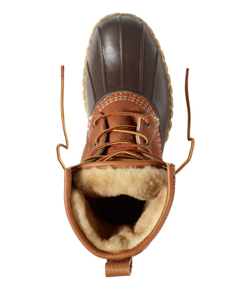 ll bean fur lined duck boots