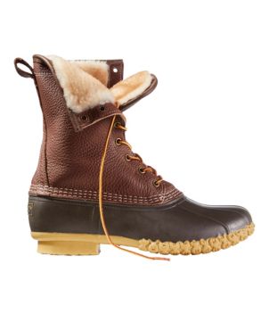 White best sale bean boots