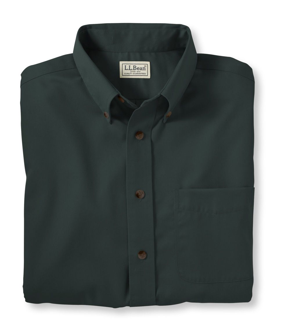 Men's Wrinkle-Free Chino Shirt, Short-Sleeve at L.L. Bean