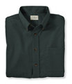 Men's Short-Sleeve Wrinkle-Free Chino Shirt, Hunter, small image number 0