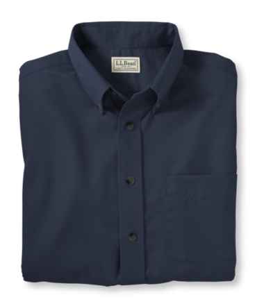 Men's Wrinkle-Free Chino Shirt, Short-Sleeve