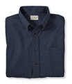 Men's Short-Sleeve Wrinkle-Free Chino Shirt, Dark Indigo, small image number 0