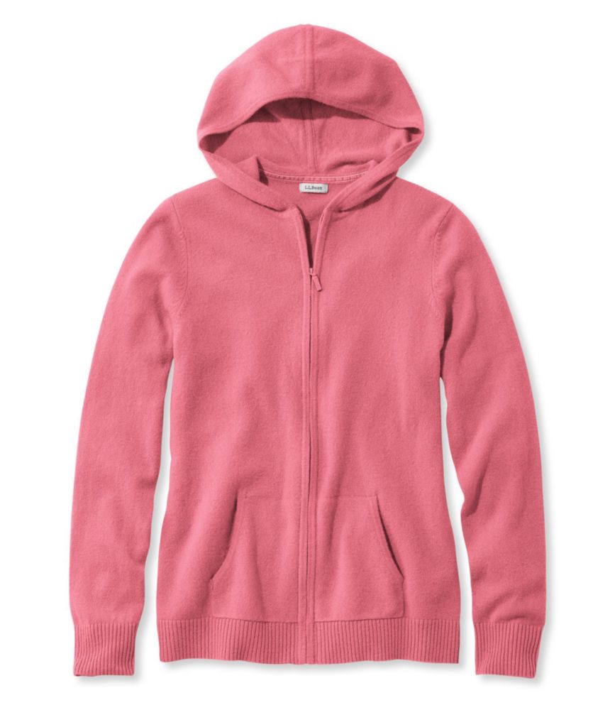 women's cashmere hooded sweater