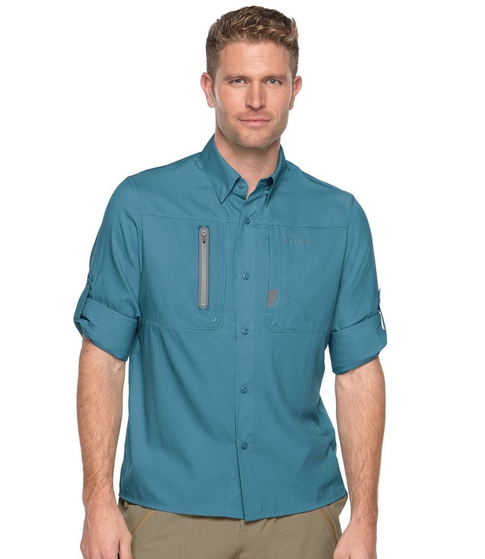 Men's Rapid River Technical Fishing Shirt, Long-Sleeve