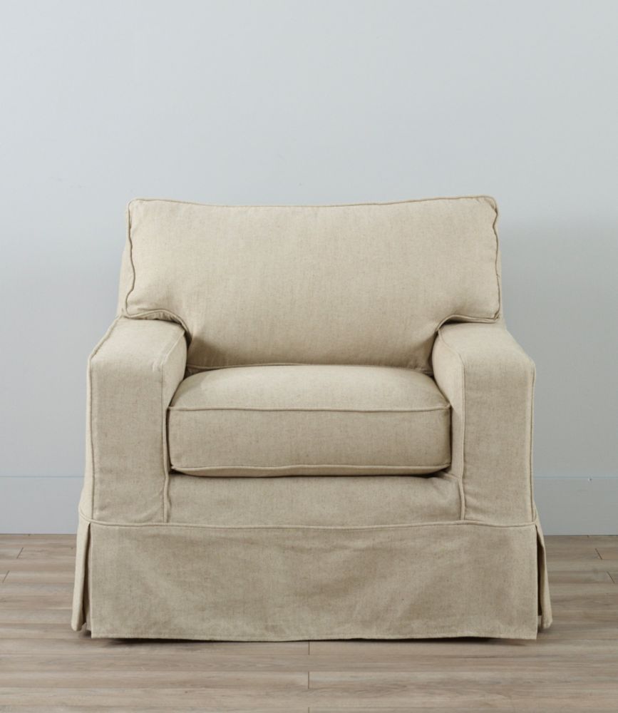 Portland Slipcovered Chair Chairs & Ottomans at L.L.Bean