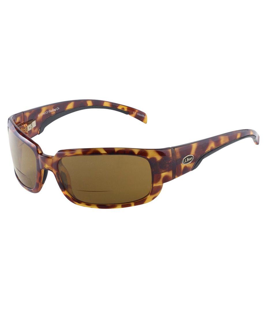 Women's Polarized Bifocal Sunglasses Black/Gray 2.5X, Plastic | L.L.Bean