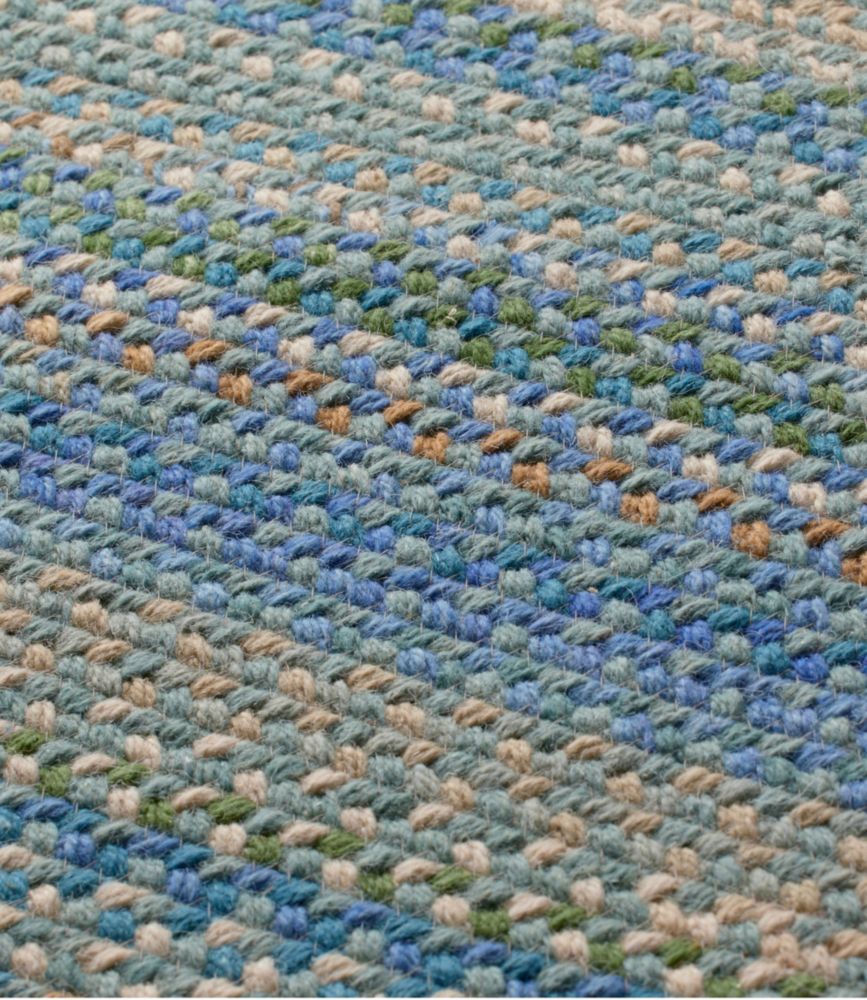 L.L.Bean Braided Wool Rug, Horizontal Braid