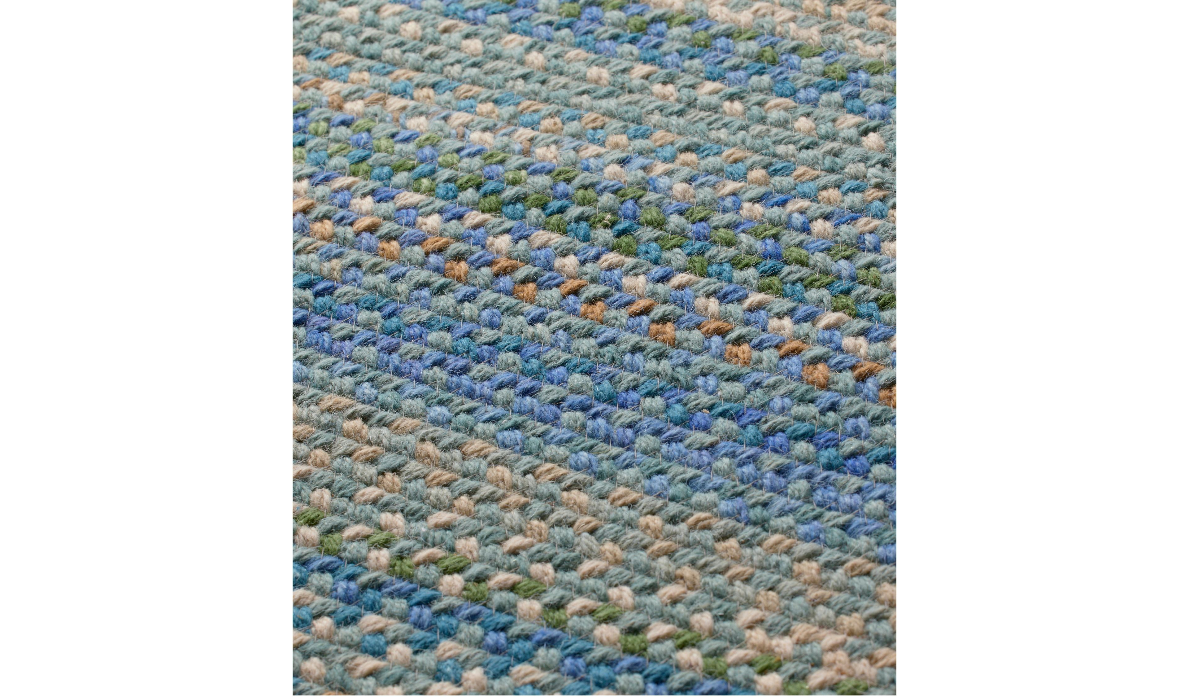 L.L.Bean Braided Wool Rug, Horizontal Braid