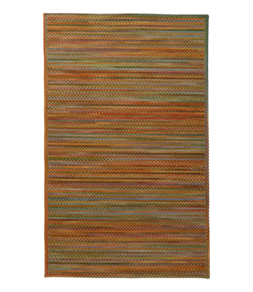 L.L.Bean Braided Wool Rug, Horizontal Braid