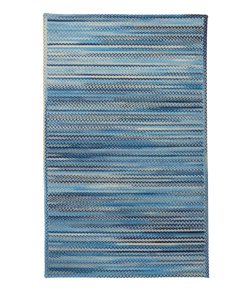 L.L.Bean Braided Wool Rug, Horizontal Braid