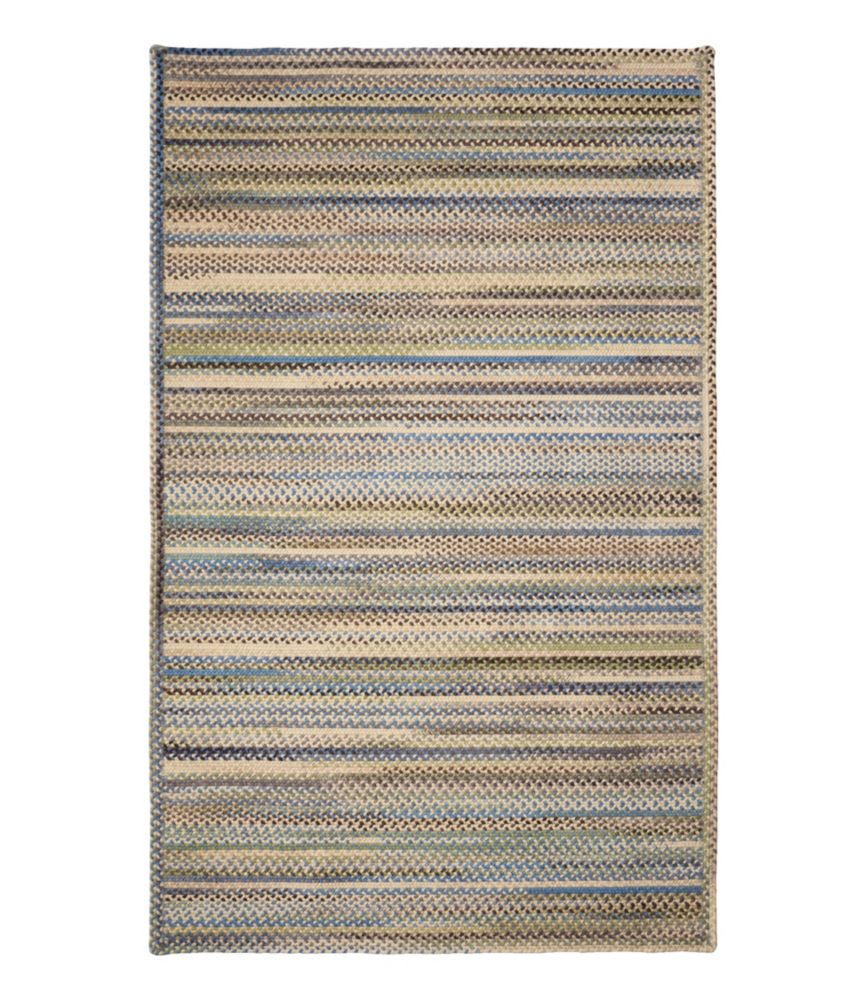 L.L.Bean Braided Wool Rug, Horizontal Braid
