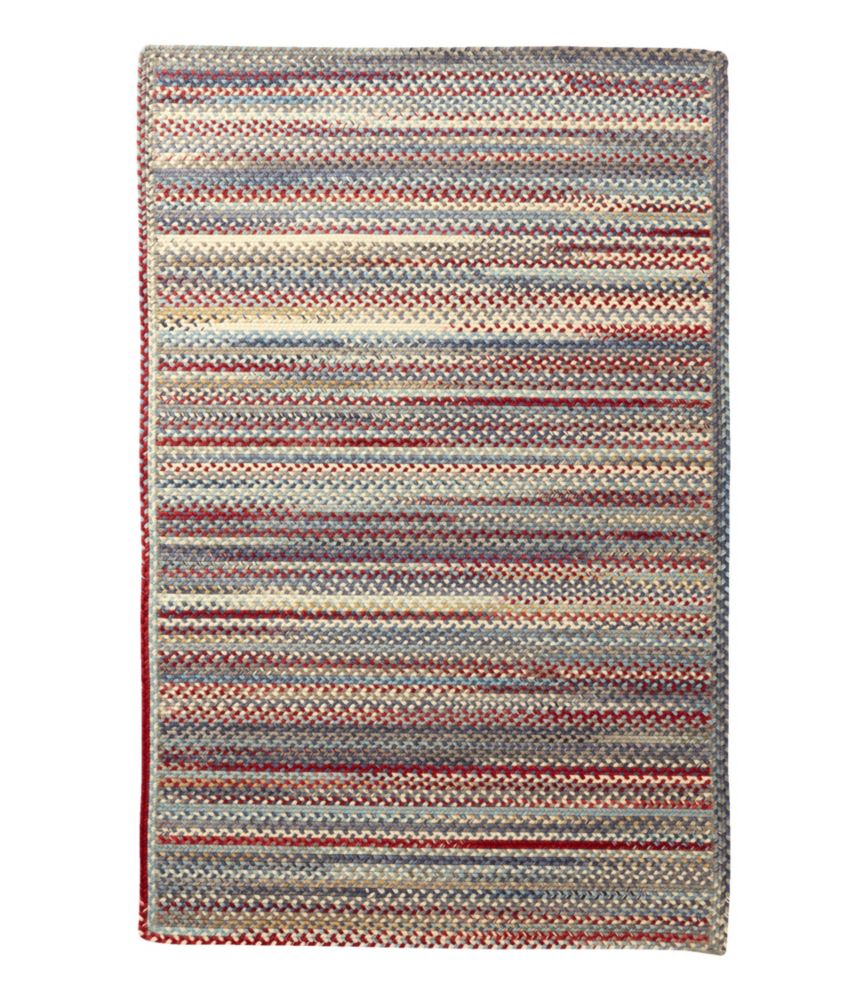 L.L.Bean Braided Wool Rug, Horizontal Braid