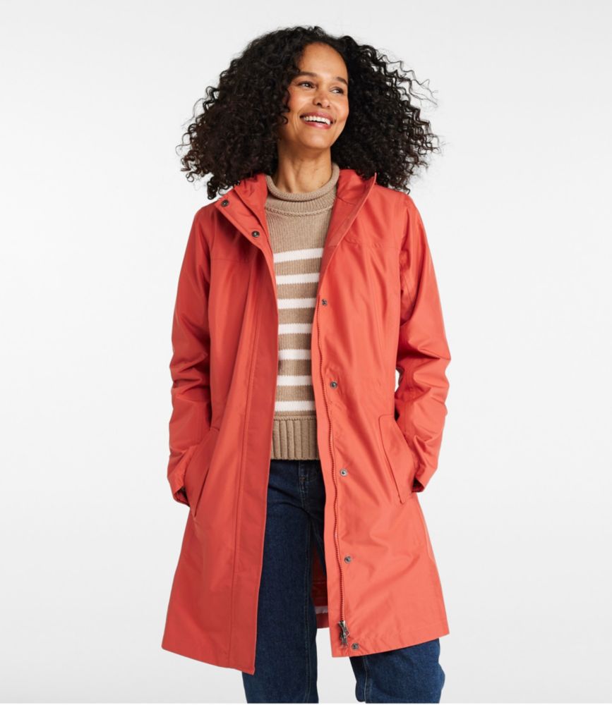 Ll bean hot sale rain coats womens