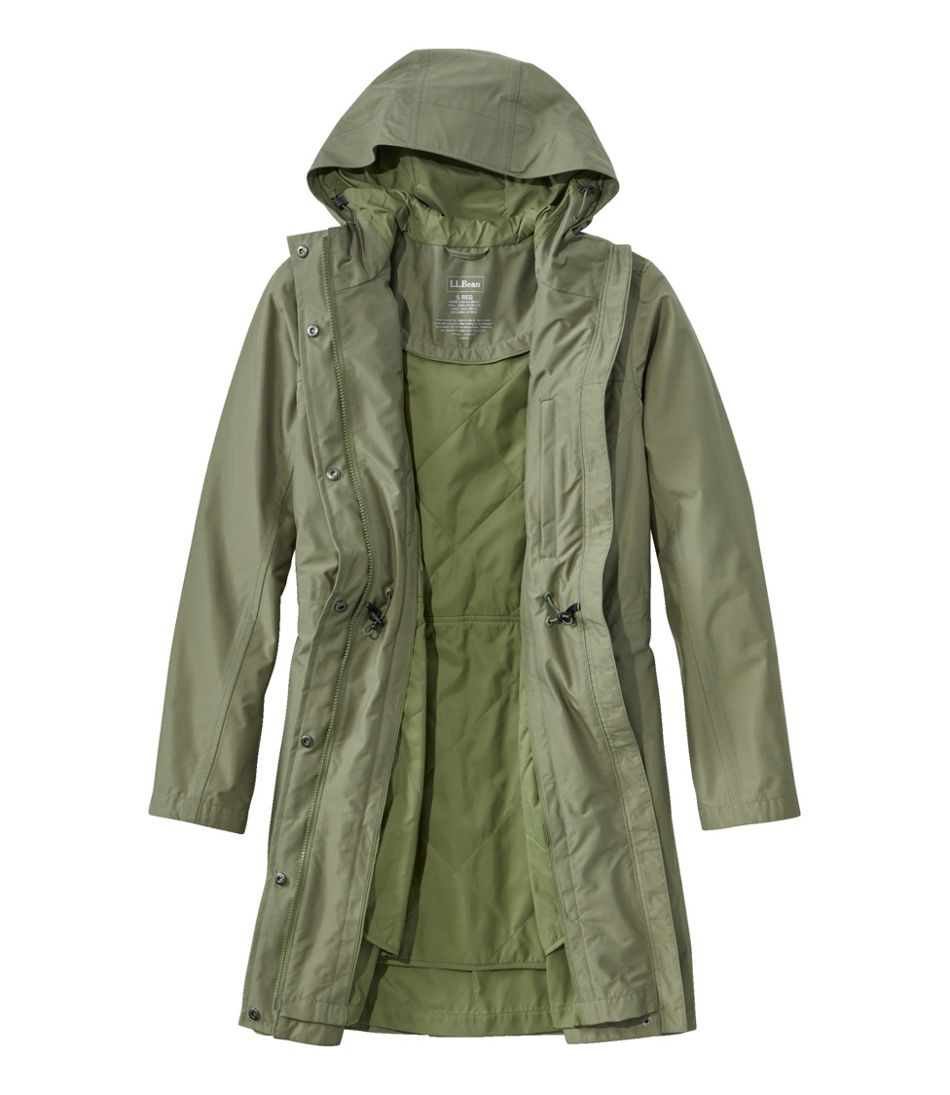 Women's H2OFF Raincoat, PrimaLoft-Lined