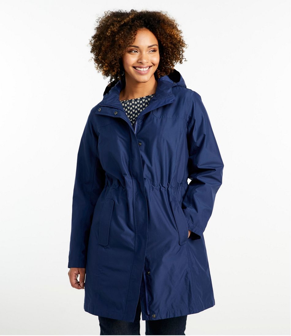Women's H2OFF Raincoat, PrimaLoft-Lined | Rain Jackets & Shells at L.L.Bean