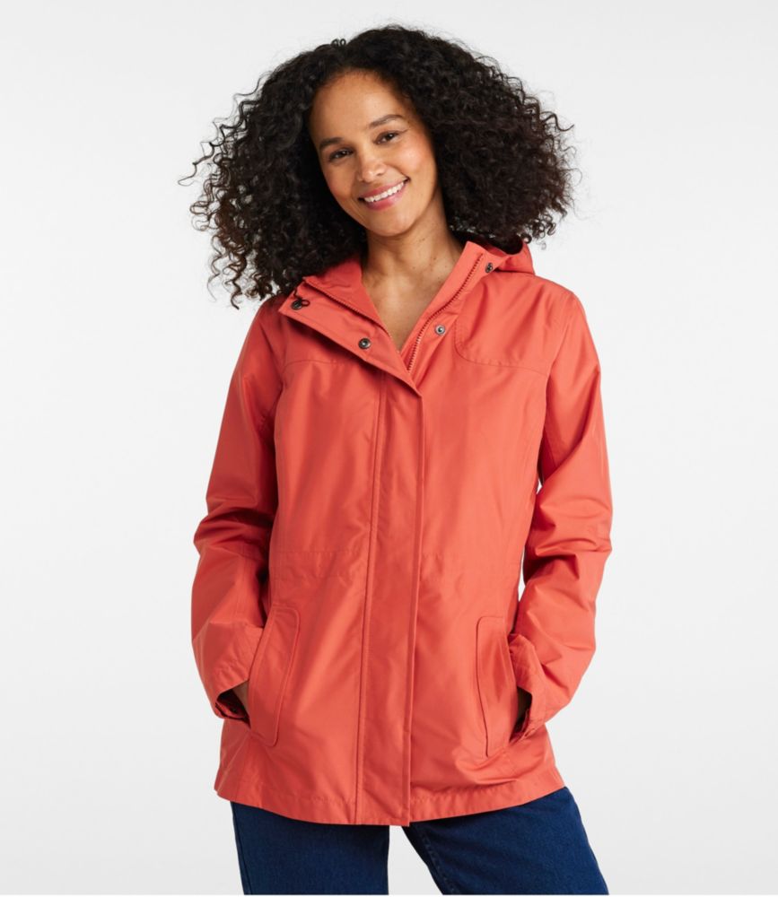 Women's H2OFF Rain Jacket, Mesh-Lined, Deep Navy, small image number 2