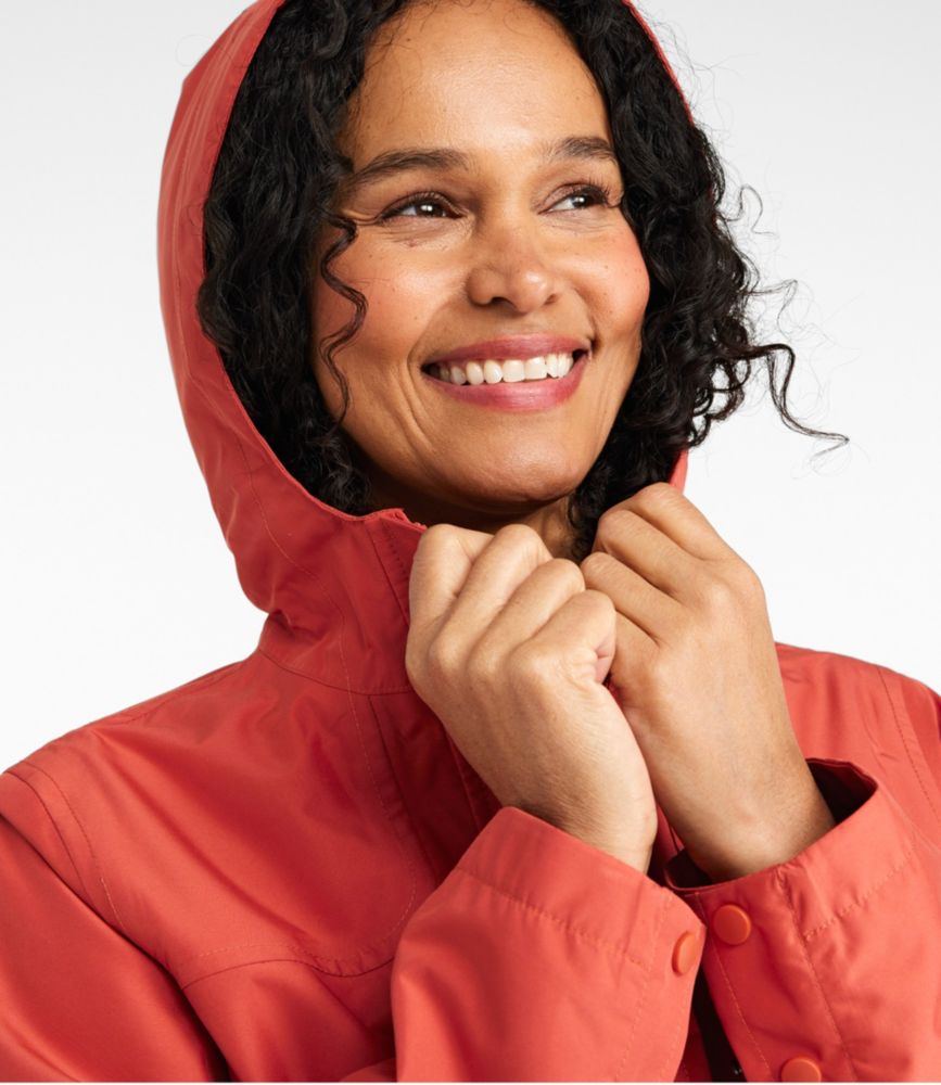 ladies rain slicker with hood