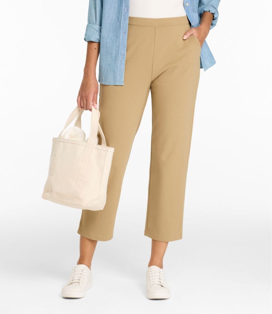 Perfect Fit Pants, Straight-Leg Crop