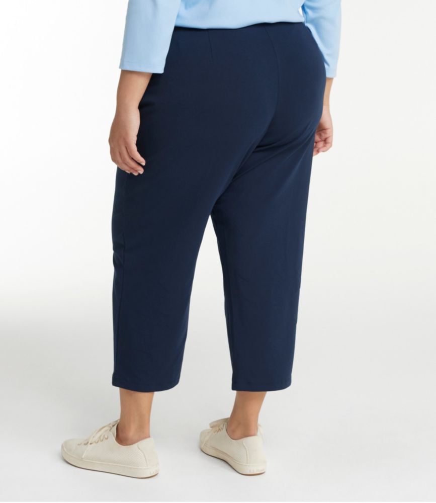 Perfect Fit Pants, Straight-Leg Crop, Classic Navy, small image number 3