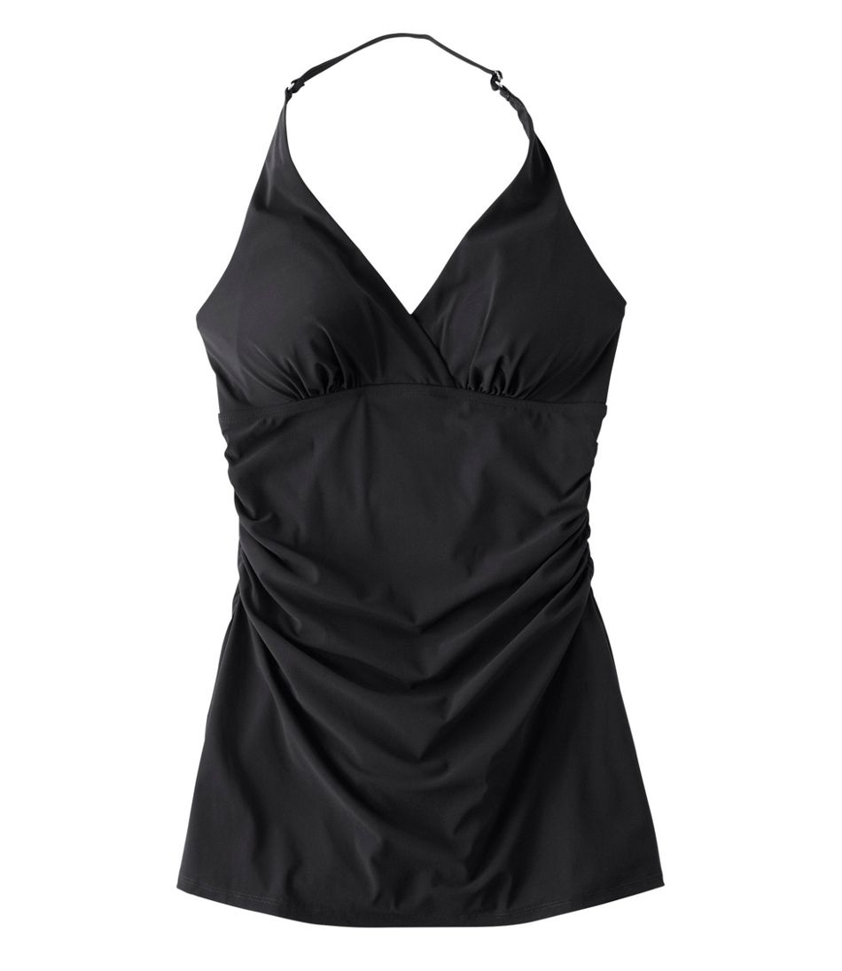 Women's Shaping Swimwear, Clasp Halter Dress | One-Piece at L.L.Bean