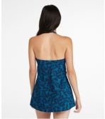 Women's Slimming Swimwear, Clasp Halter Dress Print