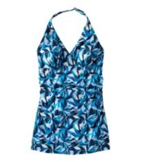 Women's Summer Knit Dress, Short-Sleeve Print