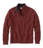Men's Double L® Cotton Sweater, Quarter-Zip