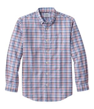 Men's Wrinkle-Free Kennebunk Sport Shirt, Slightly Fitted Check