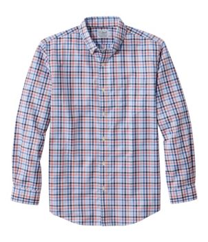 Men's Wrinkle-Free Kennebunk Sport Shirt, Slightly Fitted Check