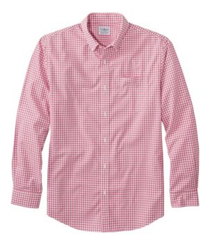 Men's Wrinkle-Free Kennebunk Sport Shirt, Slightly Fitted Check