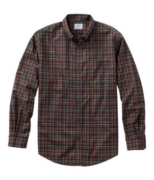 Men's Wrinkle-Free Kennebunk Sport Shirt, Slightly Fitted Check