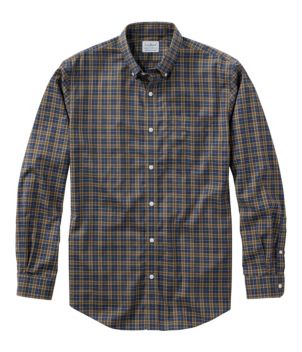 Men's Wrinkle-Free Kennebunk Sport Shirt, Slightly Fitted Check