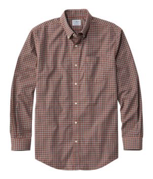 Men's Wrinkle-Free Kennebunk Sport Shirt, Slightly Fitted Check