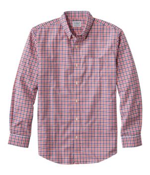 Men's Wrinkle-Free Kennebunk Sport Shirt, Slightly Fitted Check