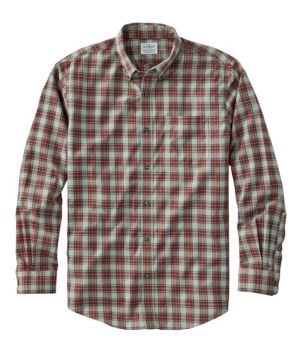 Men's Wrinkle-Free Kennebunk Sport Shirt, Slightly Fitted Check
