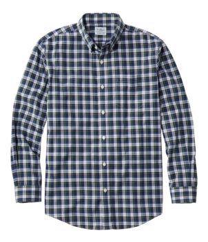 Men's Wrinkle-Free Kennebunk Sport Shirt, Slightly Fitted Check