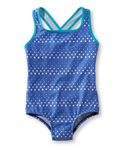 Kids' Girls' Tide Surfer Swimsuit, One-Piece Print | Free Shipping at L ...