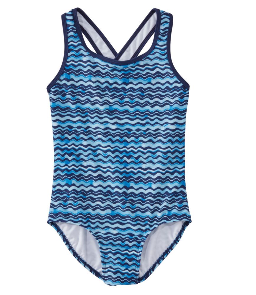 Girls' Tide Surfer Swimsuit, OnePiece Print Swimwear at L.L.Bean