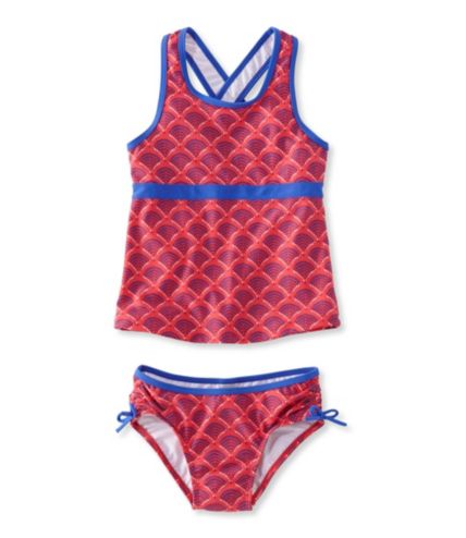 Kids' Girls' Tide Surfer Swimsuit, Two-Piece Print | Free Shipping at L ...