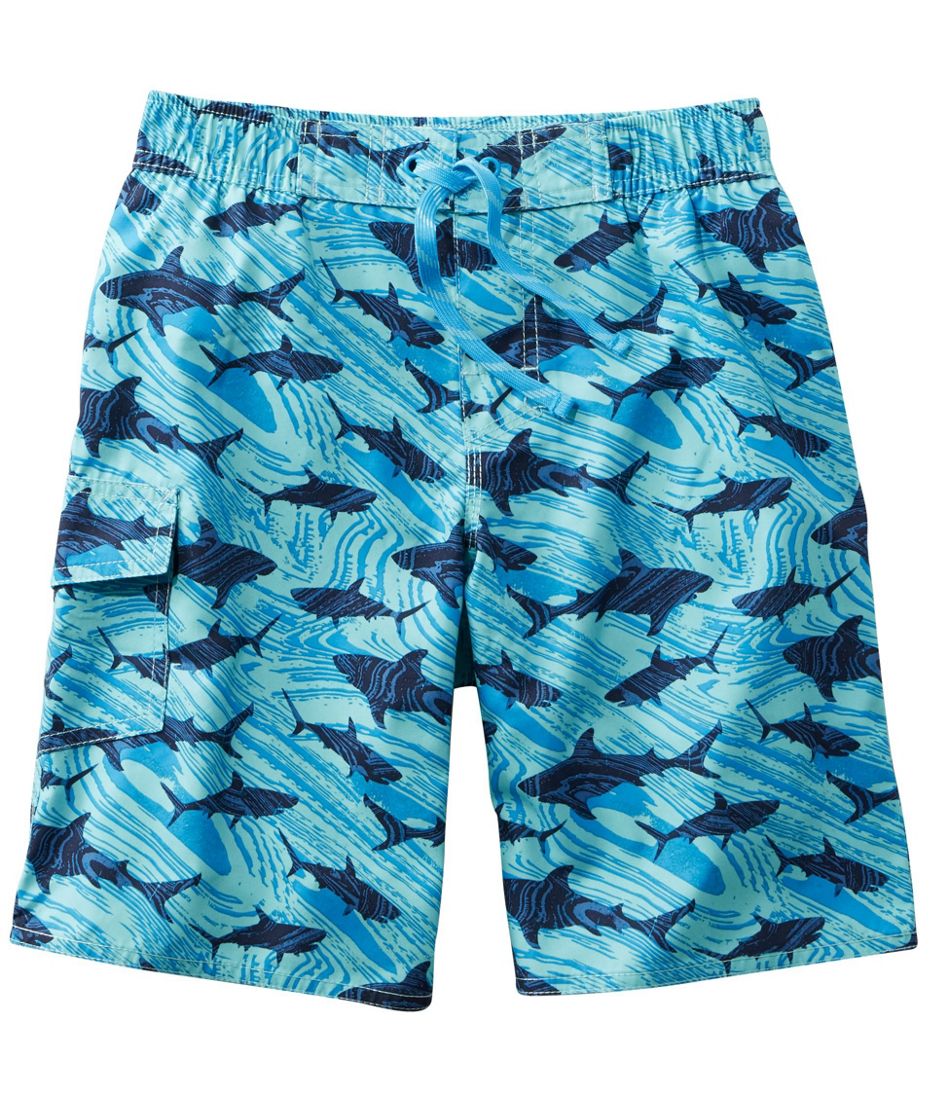 Colmkley Mens Boys Swim Trunks Elastic Waist Quick Dry Swim Suits Board Shorts