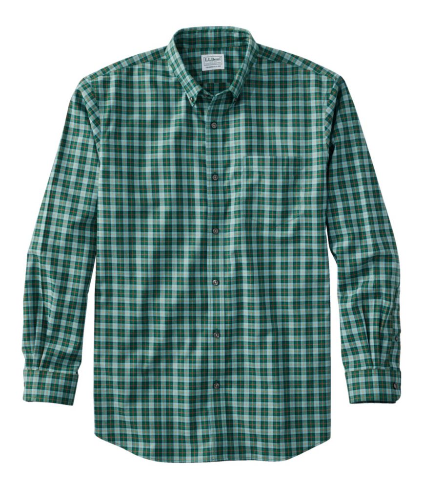 Men's WrinkleFree Kennebunk Sport Shirt, Traditional Fit Check Dress