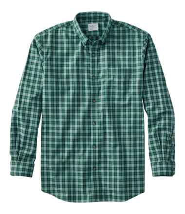 Men's Wrinkle-Free Kennebunk Sport Shirt, Traditional Fit Check