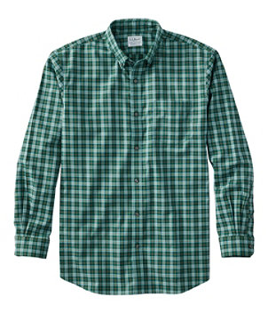 Men's Wrinkle-Free Kennebunk Sport Shirt, Traditional Fit Check