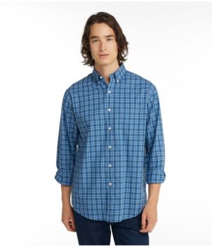 Men's Wrinkle-Free Kennebunk Sport Shirt, Traditional Fit Check