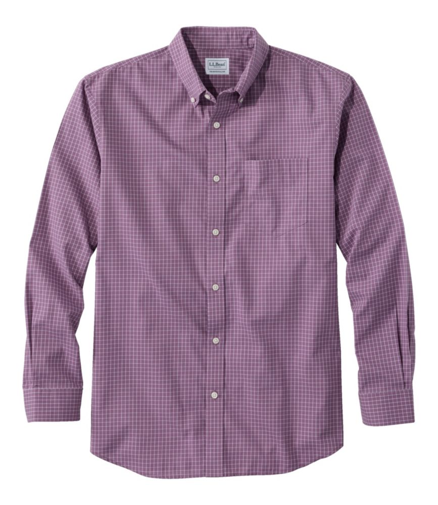 Men's Wrinkle-Free Kennebunk Sport Shirt, Traditional Fit Check