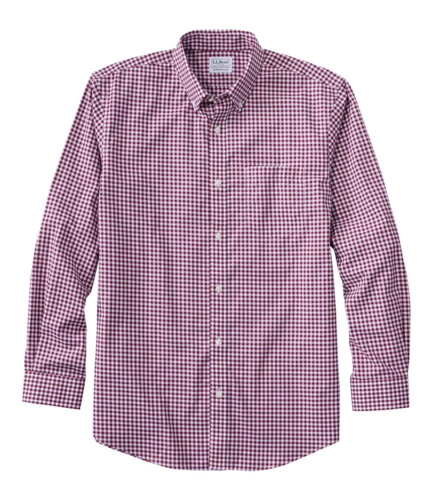 Men's Wrinkle-Free Kennebunk Sport Shirt, Traditional Fit Check Men's Dress Shirt