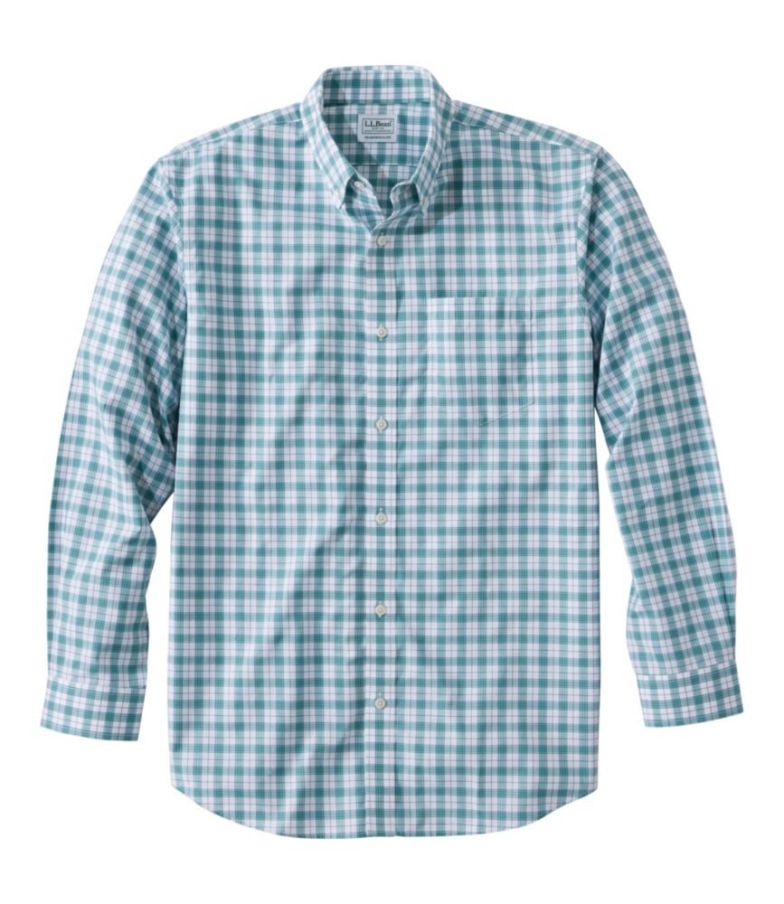 Men's Wrinkle-Free Kennebunk Sport Shirt, Traditional Fit Check