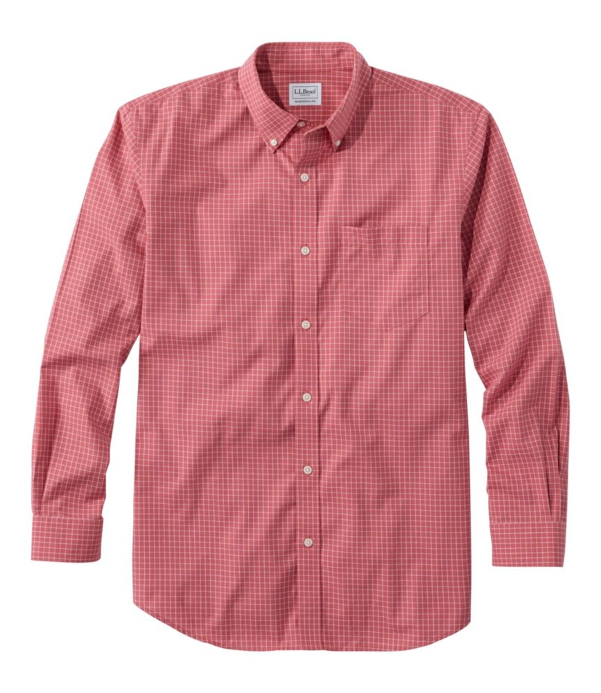 Men's Wrinkle-Free Kennebunk Sport Shirt, Traditional Fit Check