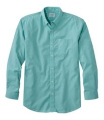 LL Bean長袖シャツ Wrinkle Free Lightly Fitted Men's Bean's Wrinkle-Free Everyday Shirt, Traditional